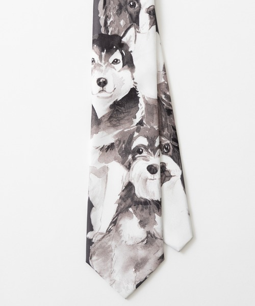 Quit Running（クイトランニング）の「とろみネクタイ 犬 総柄 デザイン（ネクタイ・メンズ・その他1/その他2/その他3/その他4/その他5/その他6/その他7/その他8/その他9・FREE）」の11枚目の写真