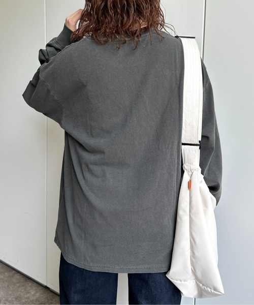 CPCM（シーピーシーエム）の「ピグメントロックロンT（Tシャツ/カットソー・メンズ・チャコールグレー/ブラック/ブラック系その他・MEDIUM/LARGE）」の20枚目の写真