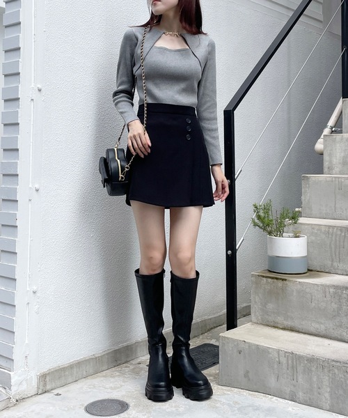 one wayザッカ（ワンウェイザッカ）の「ハートキルティングバッグ（ショルダーバッグ・レディース・レッド/ブラック/アイボリー・FREE）」の19枚目の写真