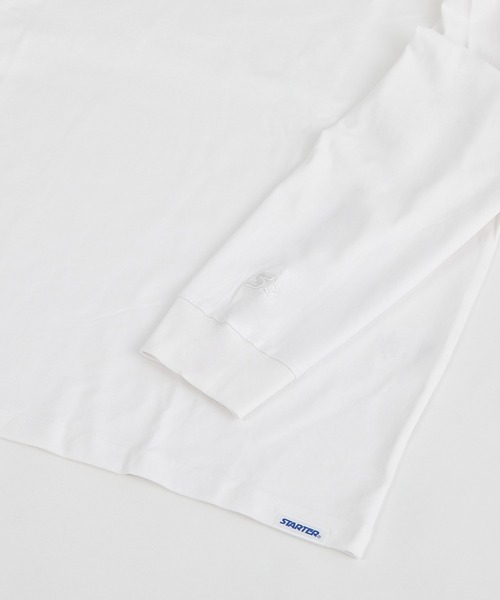 STARTER（スターター）の「【STARTER】BIG　長袖Tシャツ（Tシャツ/カットソー・メンズ・ベージュ/パープル/ライトグレー/ブラック/グレー/カーキ/ネイビー/ホワイト・M/L/XL/S/XXL）」の13枚目の写真