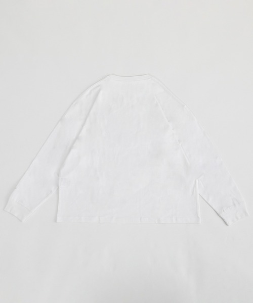 STARTER（スターター）の「【STARTER】BIG　長袖Tシャツ（Tシャツ/カットソー・メンズ・ベージュ/パープル/ライトグレー/ブラック/グレー/カーキ/ネイビー/ホワイト・M/L/XL/S/XXL）」の14枚目の写真