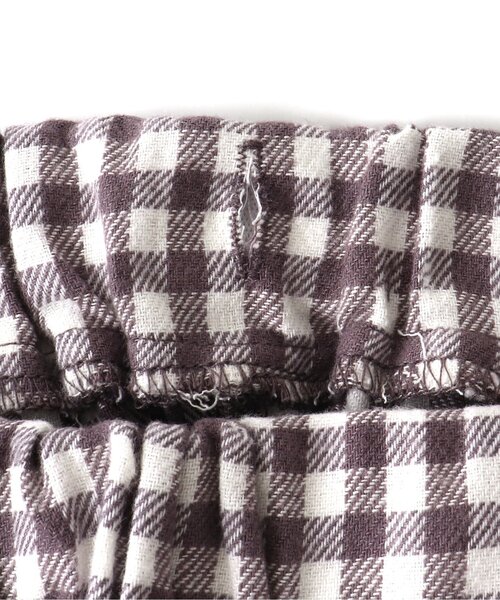 apres les cours(アプレレクール)の「ゆったりテーパードパンツ/7days Style pants(その他パンツ・キッズ・ブラウン/アイボリー/チェック/チャコール・110/120/80/90/100/130)」の16枚目の写真