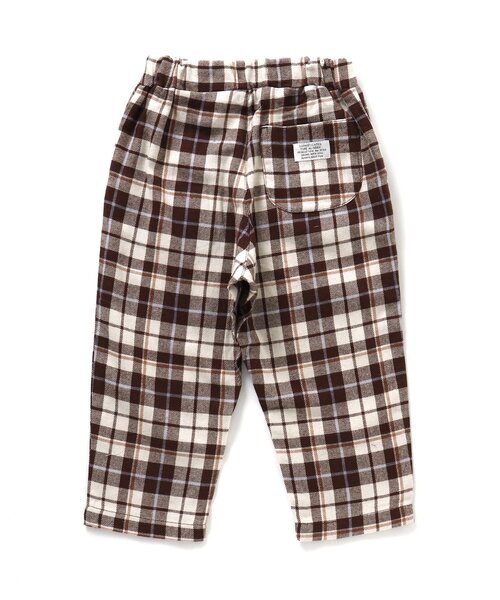 apres les cours(アプレレクール)の「ゆったりテーパードパンツ/7days Style pants(その他パンツ・キッズ・ブラウン/アイボリー/チェック/チャコール・110/120/80/90/100/130)」の18枚目の写真
