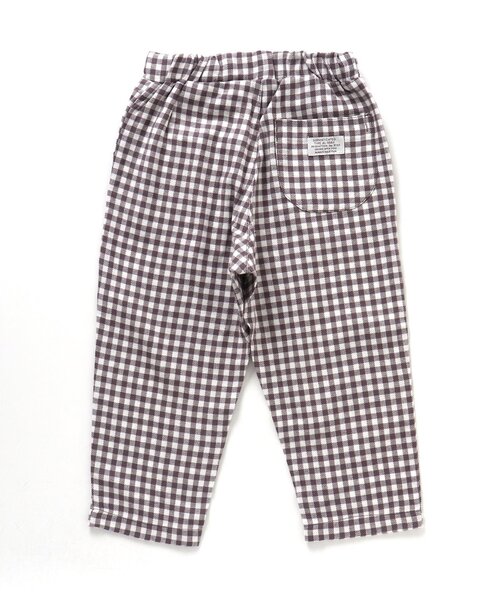 apres les cours(アプレレクール)の「ゆったりテーパードパンツ/7days Style pants(その他パンツ・キッズ・ブラウン/アイボリー/チェック/チャコール・110/120/80/90/100/130)」の20枚目の写真