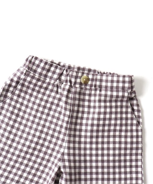 apres les cours(アプレレクール)の「ゆったりテーパードパンツ/7days Style pants(その他パンツ・キッズ・ブラウン/アイボリー/チェック/チャコール・110/120/80/90/100/130)」の22枚目の写真