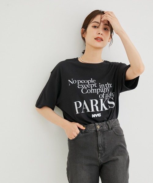 GOOD ROCK SPEED（グッドロックスピード）の「【GOOD ROCK SPEED】NYC Tシャツ/ユニセックス（Tシャツ/カットソー・レディース・ブラック/グレー/ホワイト・FREE）」の4枚目の写真