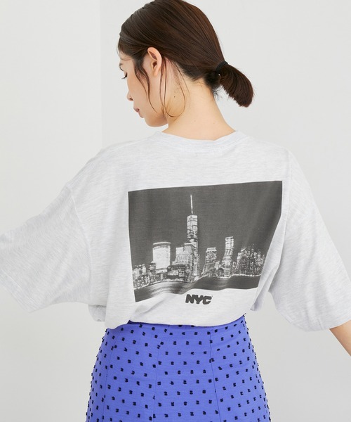 GOOD ROCK SPEED（グッドロックスピード）の「【GOOD ROCK SPEED】NYC Tシャツ/ユニセックス（Tシャツ/カットソー・レディース・ブラック/グレー/ホワイト・FREE）」の15枚目の写真