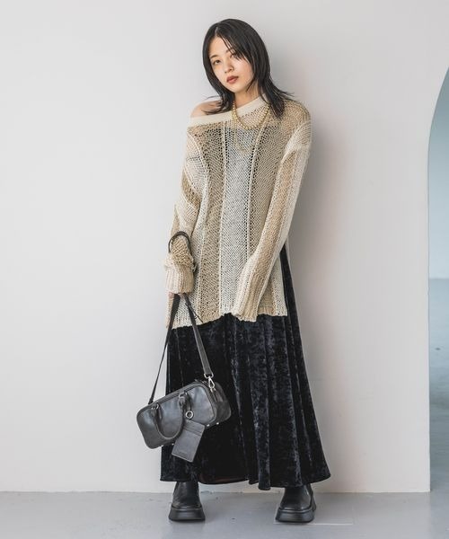 JEANASIS（ジーナシス）の「ボール2レンチェーンネックレス/968936（ネックレス・レディース・シルバー/ゴールド・FREE）」の22枚目の写真