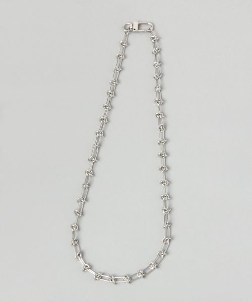 JEANASIS（ジーナシス）の「ボール2レンチェーンネックレス/968936（ネックレス・レディース・シルバー/ゴールド・FREE）」の3枚目の写真