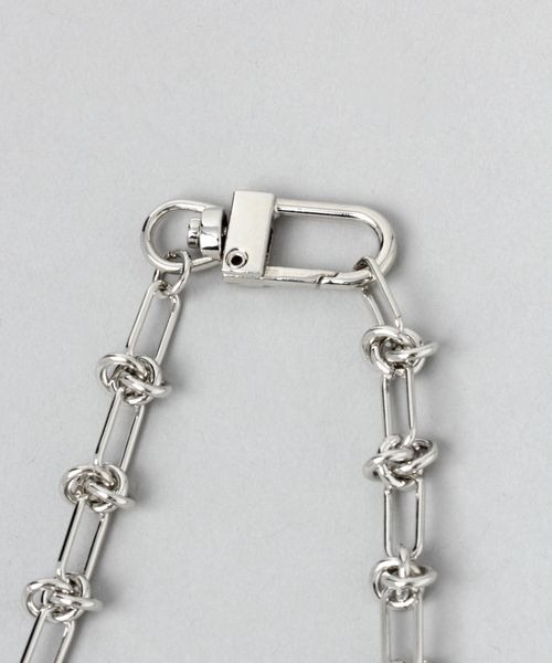 JEANASIS（ジーナシス）の「ボール2レンチェーンネックレス/968936（ネックレス・レディース・シルバー/ゴールド・FREE）」の4枚目の写真