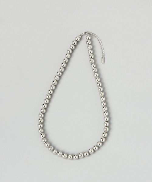 JEANASIS（ジーナシス）の「ボール2レンチェーンネックレス/968936（ネックレス・レディース・シルバー/ゴールド・FREE）」の5枚目の写真