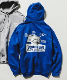 BEAMS T / DOMDOM ハンバーガー パーカー