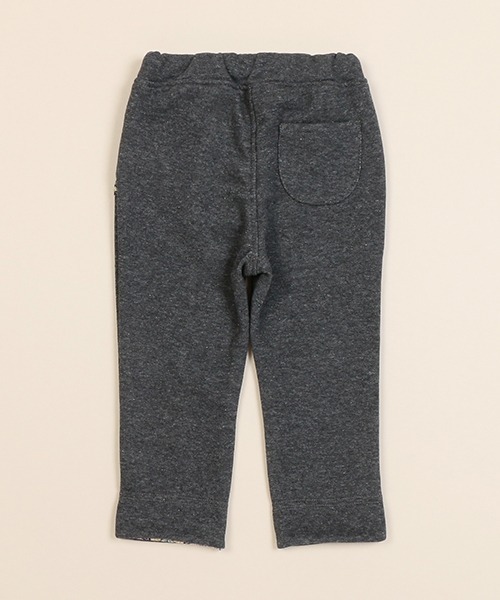 sense of wonder（センスオブワンダー）の「リバティファブリックフリル長パンツ（スウェットパンツ・キッズ・ネイビー/チャコール・80ｃｍ/90cm/120cm/100cm/110cm）」の3枚目の写真