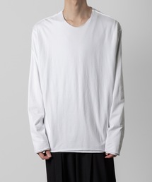 80/2 ピマコットンジャージー レイヤードL/S TEE / 80/2 PIMA CO JERSEY LAYERED L/S TEE