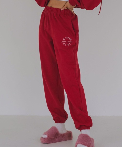 【セール】BITTER CELLS／W JOGGERパンツ 2163833（スウェットパンツ）｜BITTER CELLS（ビターセルズ）