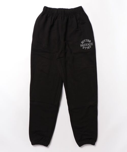 BITTER CELLS（ビターセルズ）の「BITTER CELLS／W JOGGERパンツ 2163833（スウェットパンツ・レディース・ブラック/レッド・SMALL/MEDIUM）」の16枚目の写真