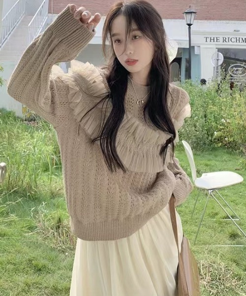 ニット・セーター IONSEOUL P stripe KNIT FAYA ボーダーニット / FAYA STRIPES KNIT WOMAN(トップス
