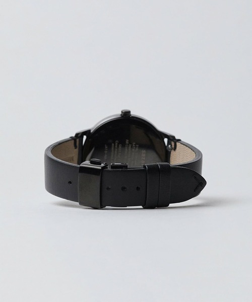 sazare(サザレ)の「sazare / BLACK D BUCKLE BLACK BUTTERO LEATHER(アナログ腕時計・メンズ・ホワイト/ブラック・FREE)」の7枚目の写真