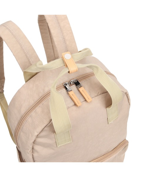 World Traveler(ワールドトラベラー)の「World Traveler/ワールドトラベラー リュックサック aruco by WT マイラ No.17465(バックパック/リュック・レディース・グレー/ベージュ系その他/ネイビー/ピンク/ブラック・FREE)」の17枚目の写真