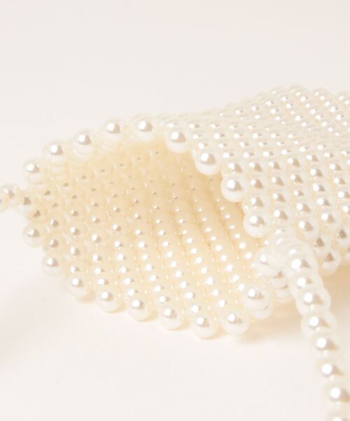 ketty（ケティ）の「パールスマホショルダーポーチ（ショルダーバッグ・レディース・オフホワイト・FREE）」の11枚目の写真