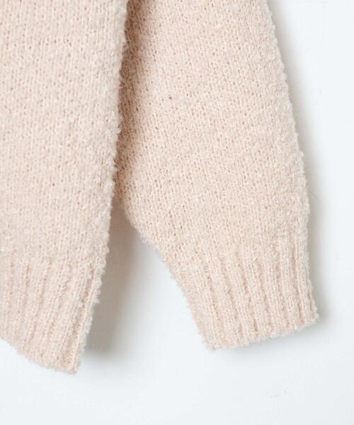 WEGO（ウィゴー）の「WEGO/ブークレプルオーバー（ニット/セーター・メンズ・ブラック/ベージュ・LARGE/MEDIUM）」の19枚目の写真