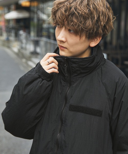 Anchor Smith(アンカー スミス)の「撥水ナイロンスタンドネックミリタリー中綿ブルゾン(ブルゾン・メンズ・ブラック/グレー/オリーブ・M/L)」の18枚目の写真