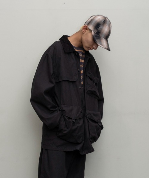 bal（バル）の「【BAL（バル）/2024春夏】MULTI POCKET CHORE JACKET（カバーオール・メンズ・ブラック/グレー・1/2/3）」の12枚目の写真