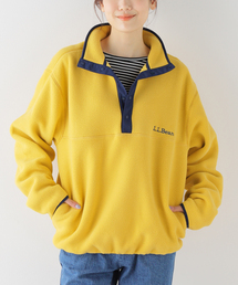 【L.L Bean / エルエルビーン】 クラシックスナップフリースプルオーバー