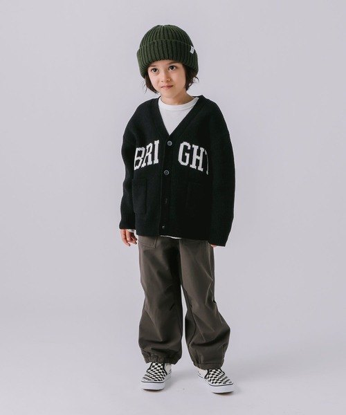 BAYFLOW（ベイフロー）の「[おうちで洗える♪]HAPPYニットカーデ(KIDS)（カーディガン/ボレロ・キッズ・ブラック/グリーン・140cm/120cm/130cm/110cm）」の13枚目の写真