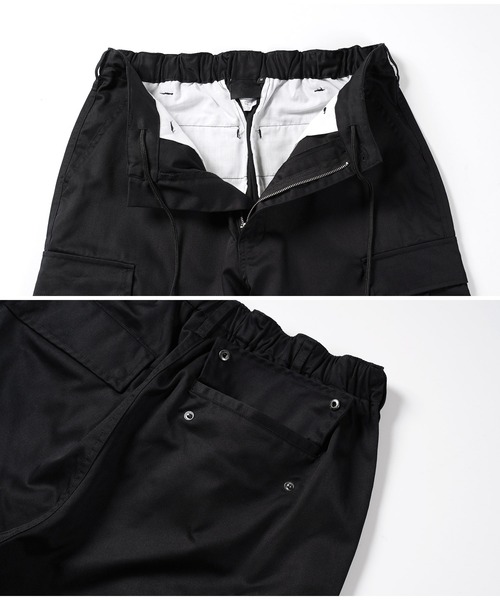 jiggys shop(ジギーズショップ)の「TCツイルバックシャーリングカーゴパンツ(カーゴパンツ・メンズ・カーキ/ブラック・X-LARGE/MEDIUM/LARGE)」の10枚目の写真