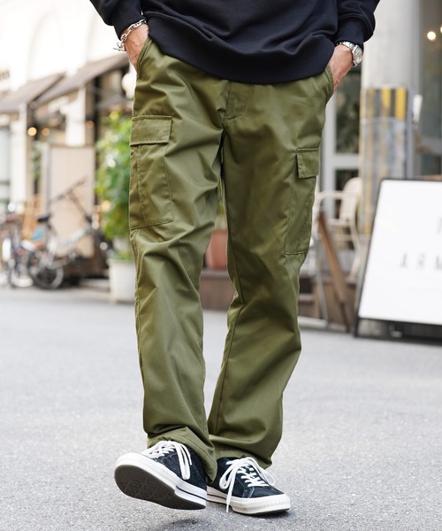 jiggys shop(ジギーズショップ)の「TCツイルバックシャーリングカーゴパンツ(カーゴパンツ・メンズ・カーキ/ブラック・X-LARGE/MEDIUM/LARGE)」の7枚目の写真