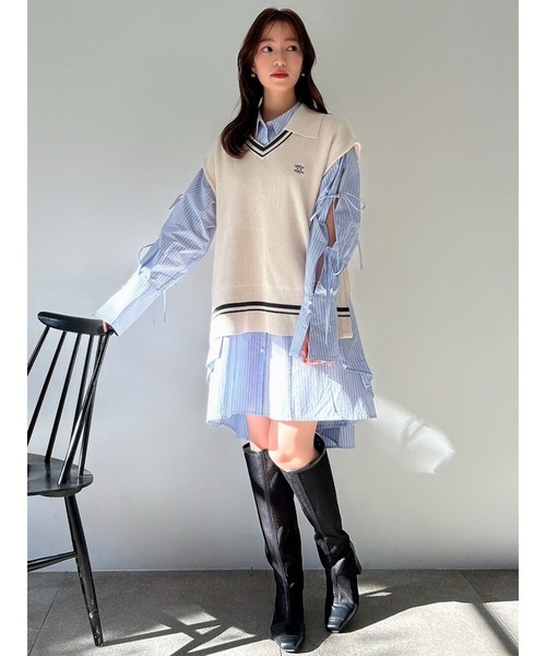 dazzlin(ダズリン)の「メッシュロングブーツ(ブーツ・レディース・ブラック・MEDIUM/LARGE)」の14枚目の写真