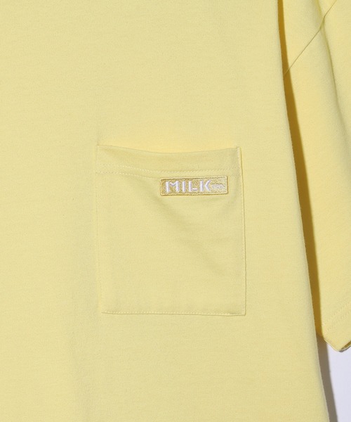 MILKFED.(ミルクフェド)の「BASIC POCKET S/S TEE(Tシャツ/カットソー・レディース・ホワイト/ライトイエロー/ライトピンク/ブラック/ライトグリーン・L/M)」の14枚目の写真