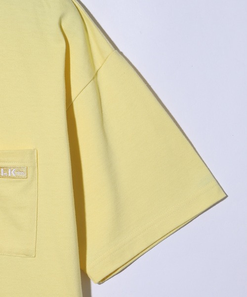 MILKFED.(ミルクフェド)の「BASIC POCKET S/S TEE(Tシャツ/カットソー・レディース・ホワイト/ライトイエロー/ライトピンク/ブラック/ライトグリーン・L/M)」の6枚目の写真