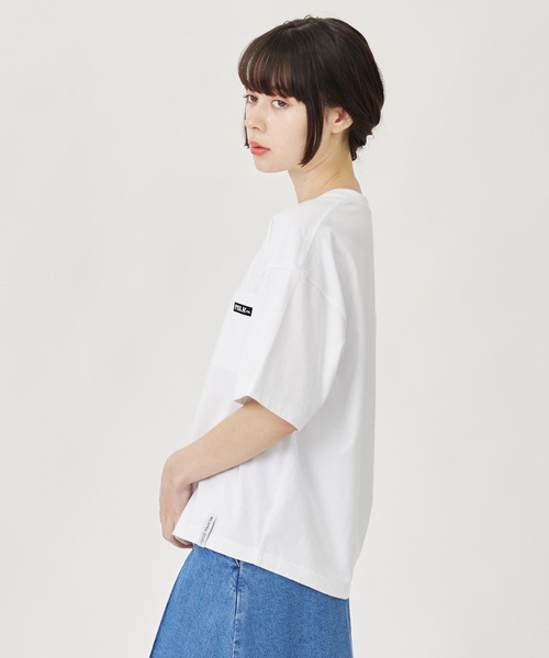 MILKFED.(ミルクフェド)の「BASIC POCKET S/S TEE(Tシャツ/カットソー・レディース・ホワイト/ライトイエロー/ライトピンク/ブラック/ライトグリーン・L/M)」の15枚目の写真