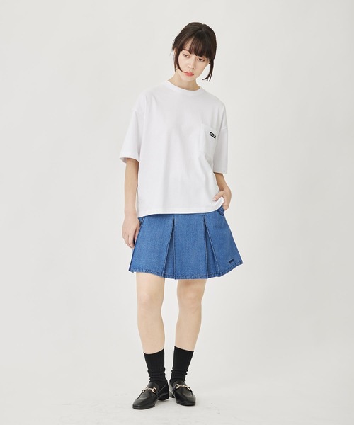 MILKFED.(ミルクフェド)の「BASIC POCKET S/S TEE(Tシャツ/カットソー・レディース・ホワイト/ライトイエロー/ライトピンク/ブラック/ライトグリーン・L/M)」の10枚目の写真