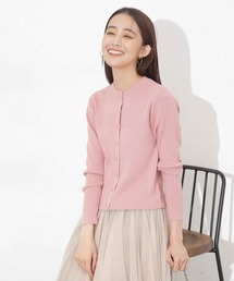 NANO universe | 椿オイル加工リブカーディガン(カーディガン/ボレロ)