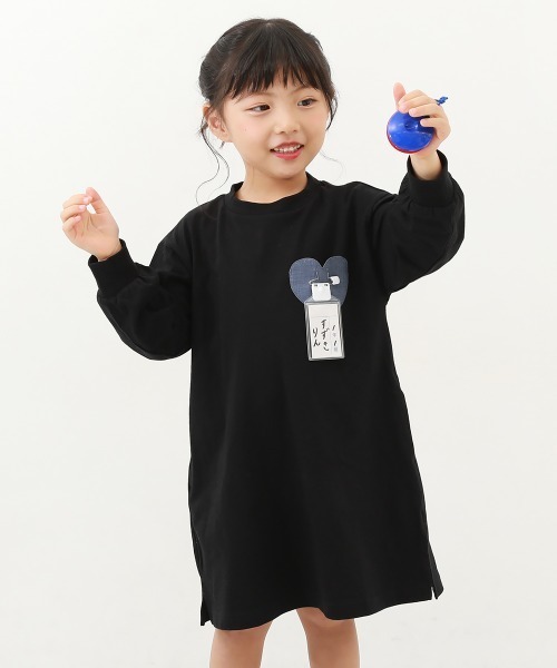 devirock（デビロック）の「名札穴あかない 長袖ワンピース（ワンピース・キッズ・その他1/その他2/その他4/その他3/その他6/その他5・100cm/110cm/140cm/130cm/160cm/120cm/150cm）」の3枚目の写真