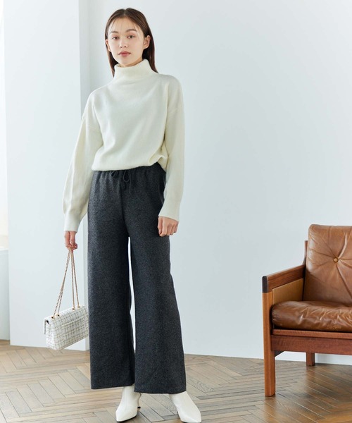 Edit Sheen(エディットシーン)の「ミックスツイードゴールドチェーンショルダーバッグ(ショルダーバッグ・レディース・ピンク/ブラック/ホワイト・FREE)」の4枚目の写真