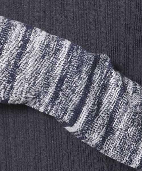 3.3 Field Trip （3.3フィールドトリップ）の「3.3 Field Trip／キリカエ長袖Tシャツ　2993680（Tシャツ/カットソー・レディース・アイボリー/ブラック/ネイビー・FREE）」の13枚目の写真