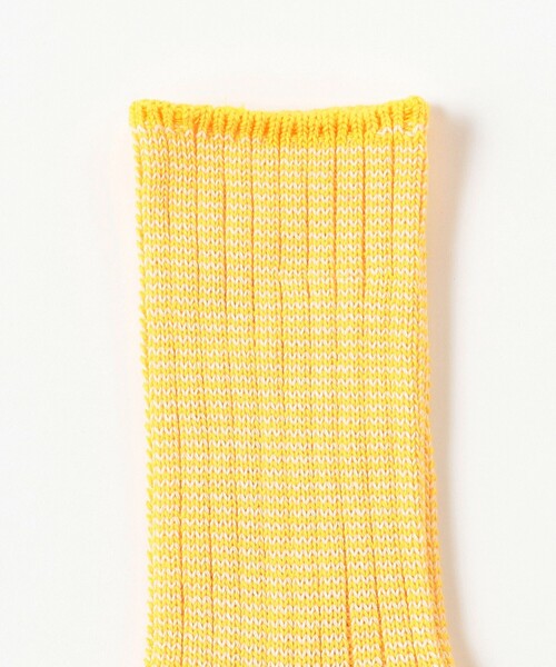 BEAMS PLUS(ビームスプラス)の「BEAMS PLUS / ピンストライプ リブ ソックス(ソックス/靴下・メンズ・レッド/ブラック/ブルー/イエロー・ONE SIZE)」の7枚目の写真