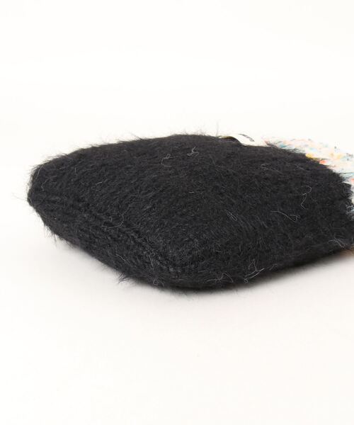 aimoha（アイモハ）の「カラフルファーニットバッグ (AW)（ハンドバッグ・レディース・ブルー/ネイビー/オレンジ/ブラック/チョコ・FREE）」の7枚目の写真