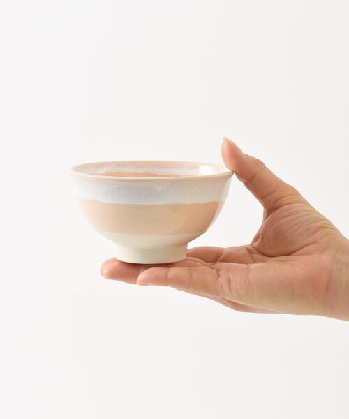BRUNO(ブルーノ)の「BRUNO 美濃焼ペアギフト 茶碗(食器・レディース・ピンク系その他/ネイビー・フリ-)」の4枚目の写真