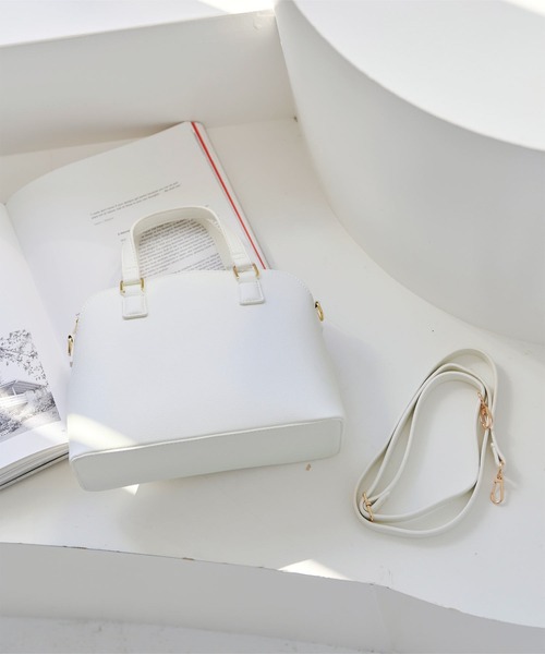 KOBE LETTUCE(コウベレタス)の「2WAYミニショルダーバッグ(ショルダーバッグ・レディース・アイボリー/グレイッシュベージュ/ブルー/ブラック・FREE)」の5枚目の写真