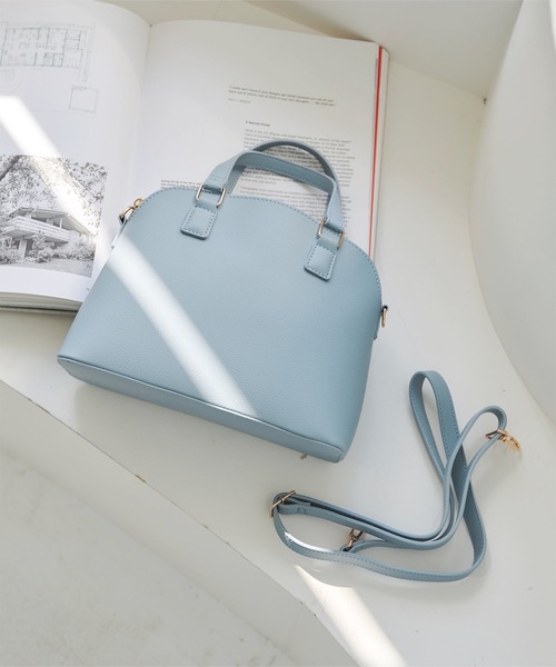 KOBE LETTUCE(コウベレタス)の「2WAYミニショルダーバッグ(ショルダーバッグ・レディース・アイボリー/グレイッシュベージュ/ブルー/ブラック・FREE)」の6枚目の写真