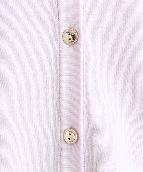 grove（グローブ）の「◆シルクブレンド総針カーディガン（カーディガン/ボレロ・レディース・パープル/オフホワイト/ライトグレー/ホワイト系7/ネイビー・02/03/04/05/01）」の18枚目の写真