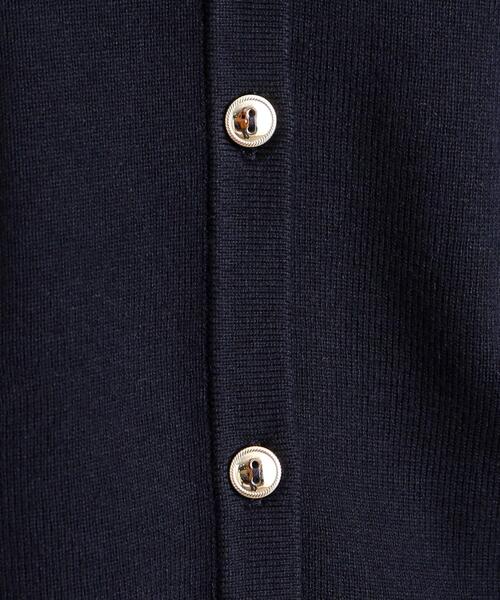 grove（グローブ）の「◆シルクブレンド総針カーディガン（カーディガン/ボレロ・レディース・パープル/オフホワイト/ライトグレー/ホワイト系7/ネイビー・02/03/04/05/01）」の22枚目の写真