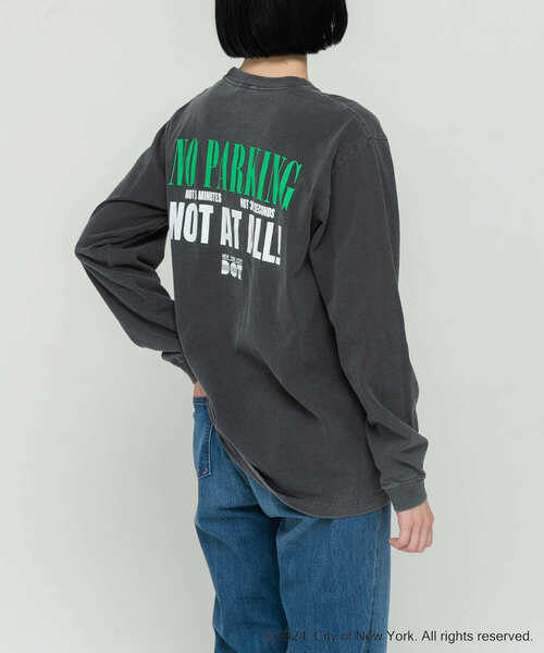 GOOD ROCK SPEED(グッドロックスピード)の「GOOD ROCK SPEED NYC1 LONG-SLEEVE T-SHIRTS(Tシャツ/カットソー・レディース・グレー系その他/ホワイト系その他・FREE)」の18枚目の写真
