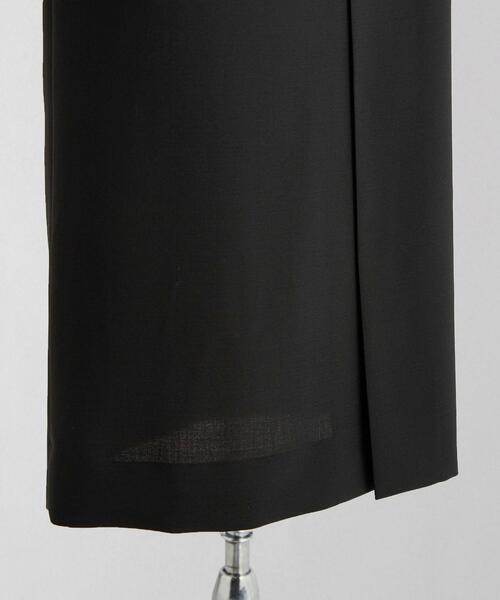 LOEFF ロエフ テイラードマキシスカート ブラック loeff-88242990017_13.jpg