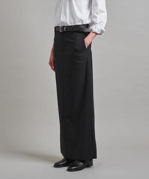 LOEFF ロエフ テイラードマキシスカート ブラック loeff-88242990017_13.jpg